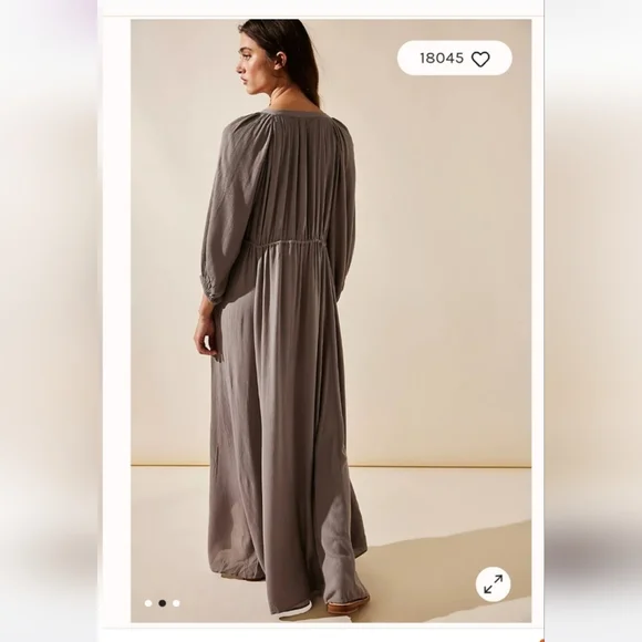 NWT Free People Plenty Of Love Maxi - Picture 2 of 4